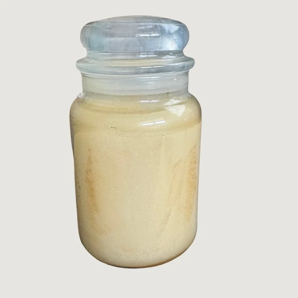Yankee Candle Christmas Cookie Large Jar Candle 22 oz Single Wick Glass Lid